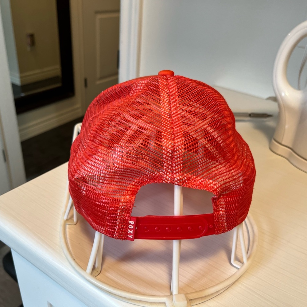 5/$25 orange Roxy trucker hat cap - Picture 3 of 5